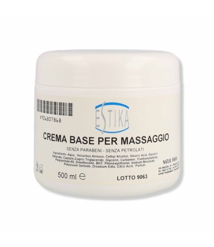 CREMA BASE PER MASSAGGIO 500ml