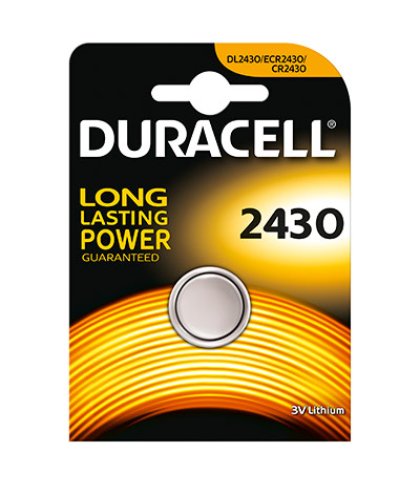 DURACELL 2430 LARGE BLISTER
