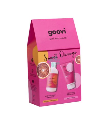 GOOVI COFANETTO SWEET ORANGE BAGNOSCHIUMA 250ML + CREMA CORPO 150ML