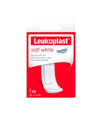 LEUKOPLAST SOFT WHITE 72X19 20P