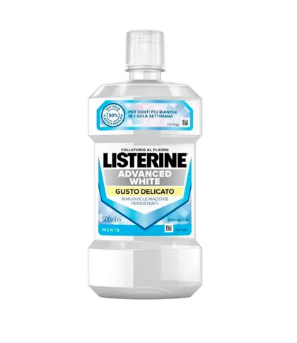 LISTERINE ADVANCED WHITE DELICATO 500ML