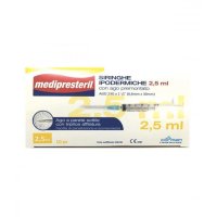 MEDIPRESTERIL SIRINGHE DA 2,5ML 10PZ