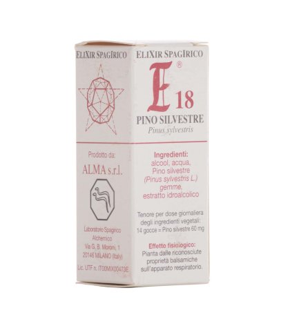 ELIXIR E18 PINO SILV 10ML SPG