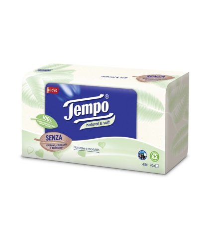 TEMPO BOX NATURAL&SOFT 70PZ