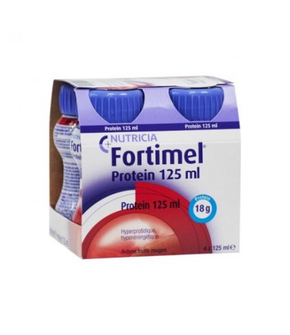 NUTRICIA FORTIMEL COMPACT PROTEIN FRUTTI ROSSI 4 X 125 ML