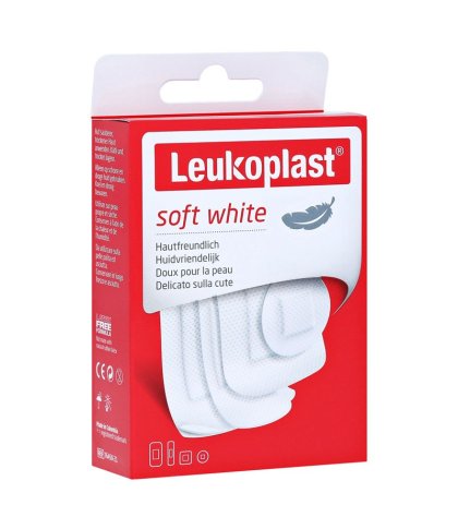 LEUKOPLAST SOFT WHITE 40PZ ASS