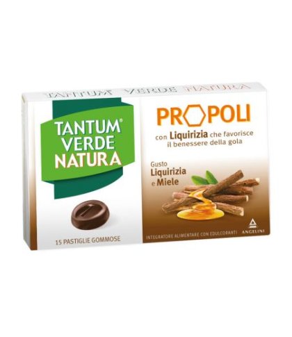 TANTUM VERDE NATURA LIQUIRIZIA 15 PASTIGLIE