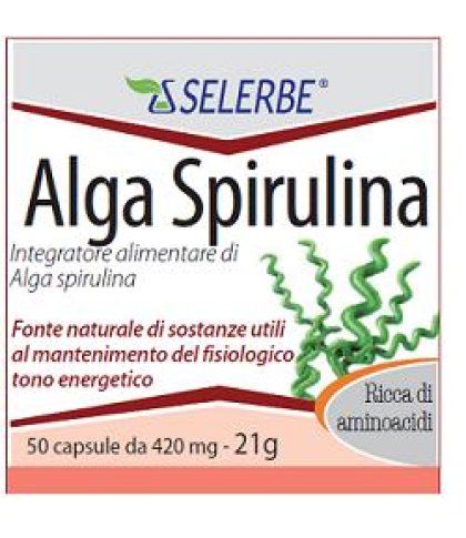 SELERBE SPIRULINA ALGA 50CPS