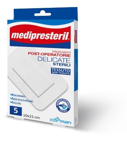 MEDIPRESTERIL P/OP DEL10X25 3P