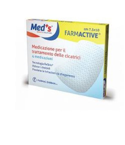 FARMACTIVE CICATRICI 7,5X10 4P