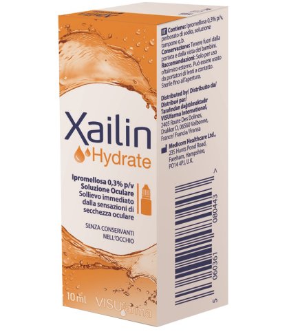 XAILIN HYDRATE GOCCE OCUL 10ML