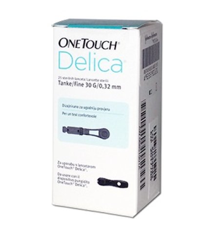 ONETOUCH DELICA LANCETTE 25PZ