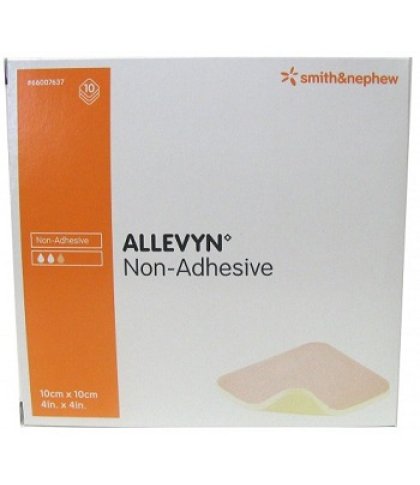 ALLEVYN NON ADHESIVE10X10CM 10