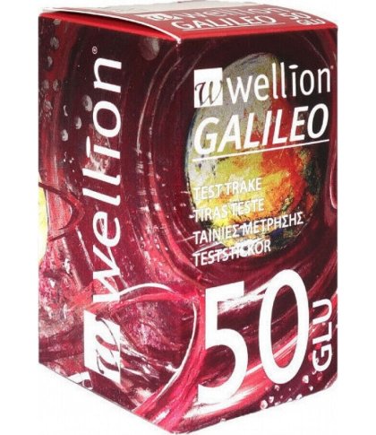 WELLION GALILEO STRIPS 50 GLIC