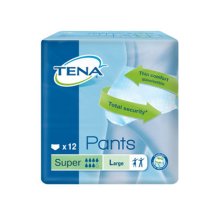 TENA PANTS SUPER L NEW 12PZ