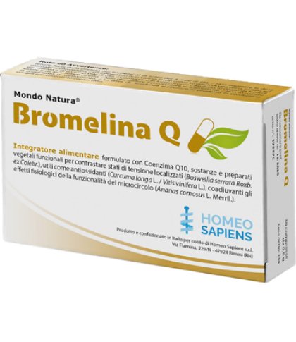 BROMELINA Q MONDO NATURA 30CPR