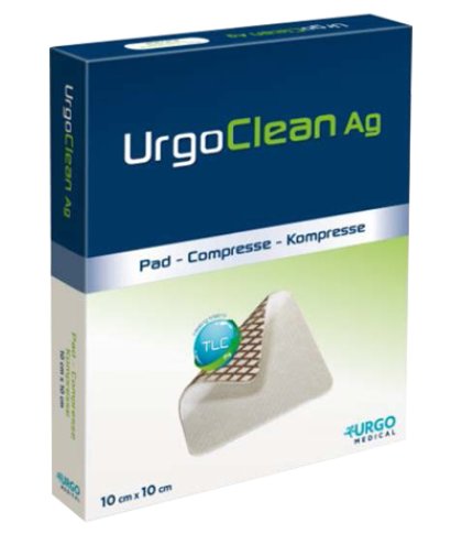 URGOCLEAN AG/SILVER 6X6CM 5PZ