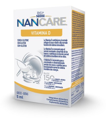 NANCARE VITAMINA D GOCCE 5ML