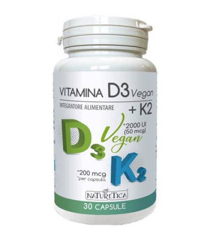VITAMINA D3 VEGAN + K2 30CPS