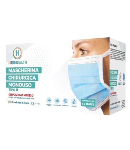 MASCHERINA CHIR MON II 50PZ