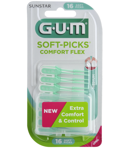 GUM SOFT PICK COMF FLEX 660M40