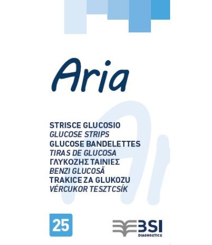 STRISCE MIS GLICEMIA ARIA 25PZ