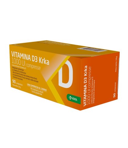 VITAMINA D3 KRKA 1000 UI 90CPR