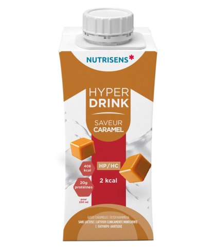 HYPERDRINK 2KCAL CARAM 4X200ML