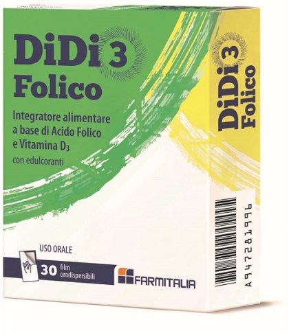 DIDI3 FOLICO 30FILM ORODISPERS