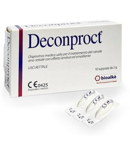 DECONPROCT SUPPOSTE 10PZ