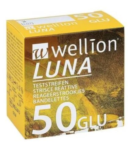 WELLION LUNA 50 STRIPS GLICEM