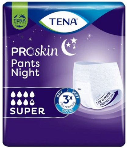 TENA PANTS NIGHT M 10PZ