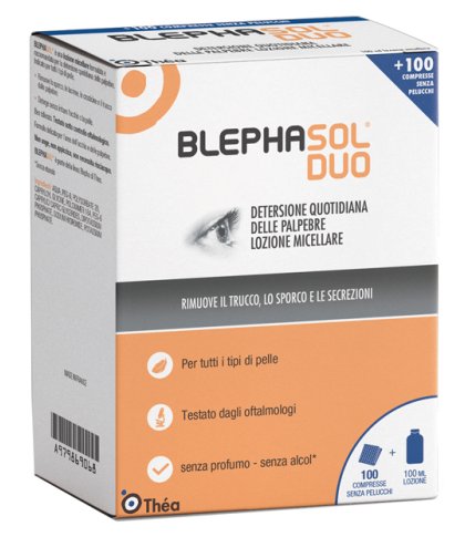 BLEPHASOL DUO 100ML+100 GARZE