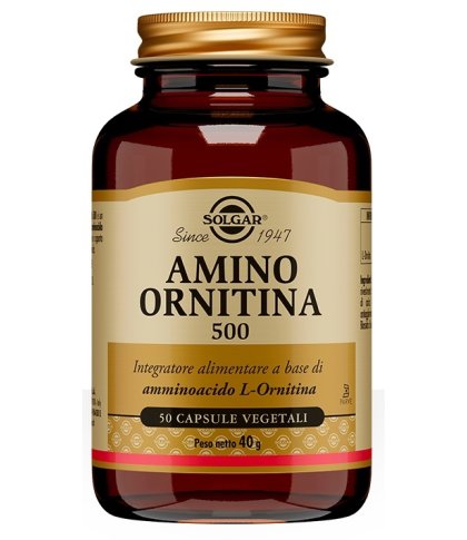 AMINO ORNITINA 500MG 50CPS