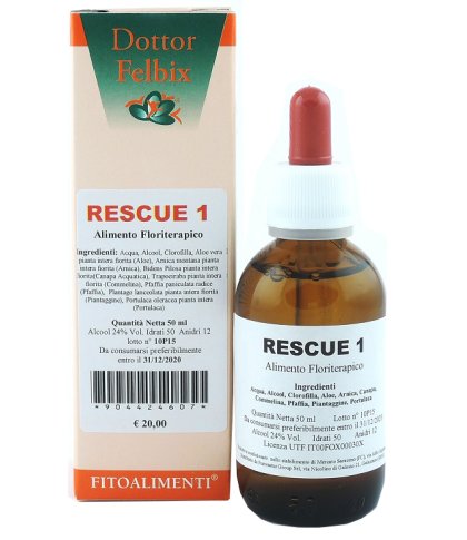 RESCUE 1 GTT 50ML EURONATUR