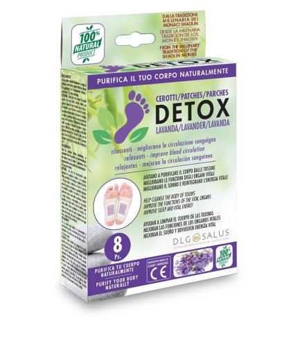 CEROTTI DETOX PIEDI LAVANDA8PZ