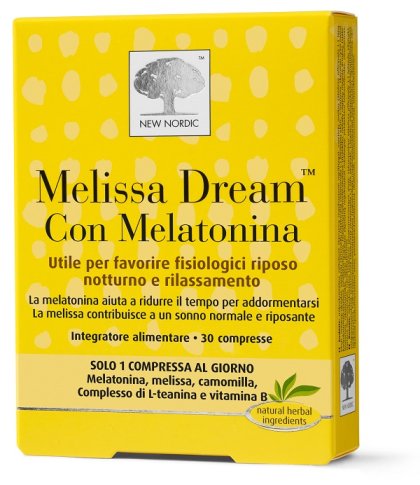 MELISSA DREAM MELATONINA 30CPR