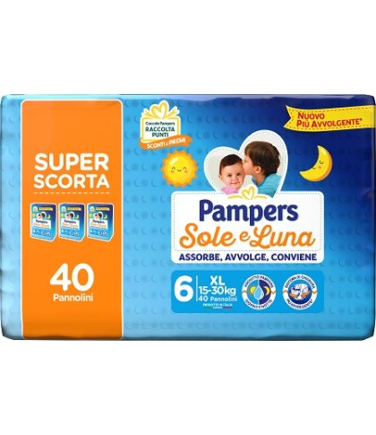 PAMPERS SL TRIO XL 40PZ