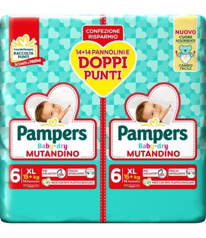 PAMPERS BD MUT DUO DWCT XL28PZ