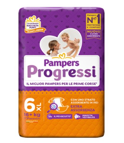 PAMPERS PROG XL 17PZ