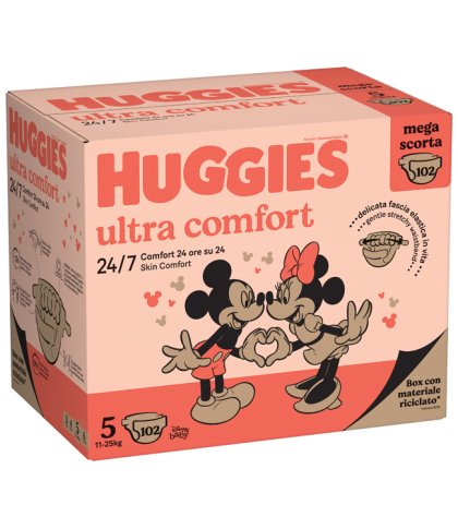 HUGGIES ULTRA COMFORT MPACK 5