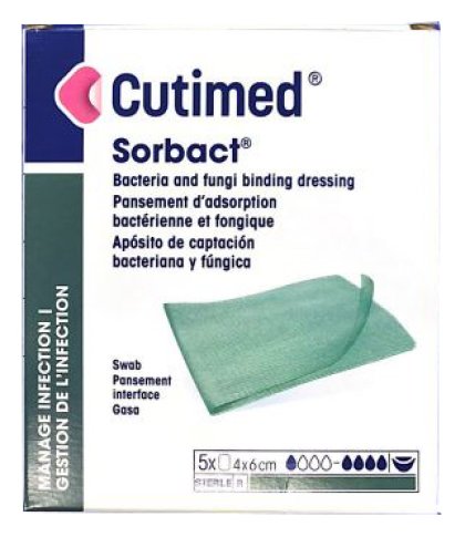 CUTIMED SORBACT MEDIC 4X6CM5PZ