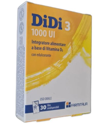 DIDI3 1000 UI 30FILM ORODISPER