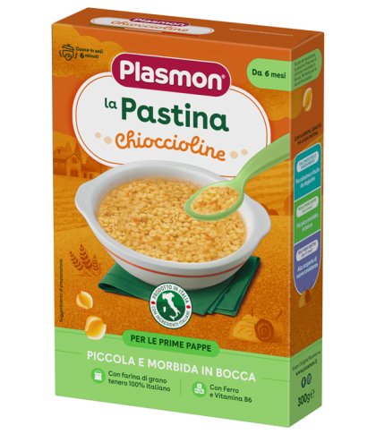 PLASMON PASTA CHIOCCIOLINE300G