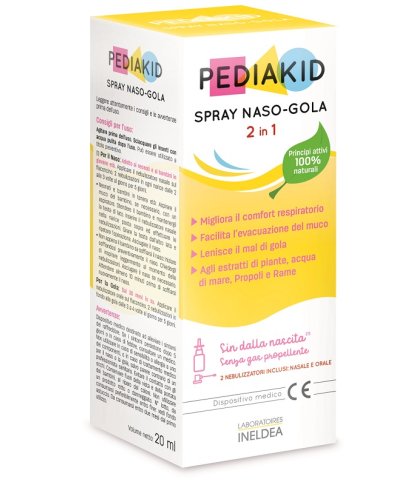 PEDIAKID SPRAY NASO GOLA 20ML