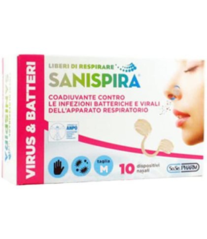 SANISPIRA VIRUS & BATTERI M 10