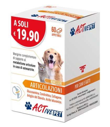 ACTIVE PET ARTICOLAZIONI 60CPR