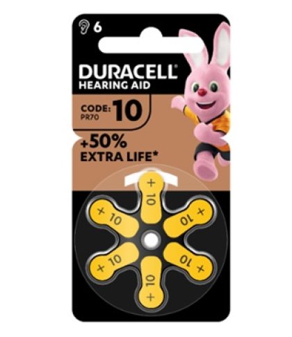 DURACELL EASY TAB 10 GIALLO