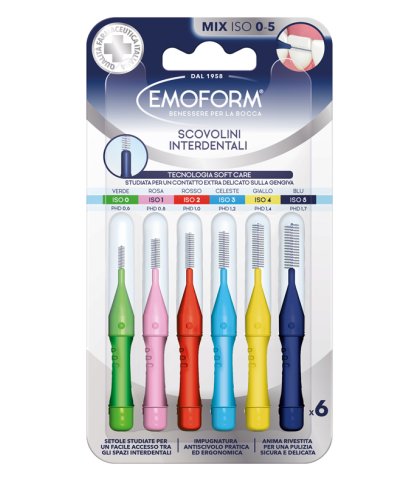 EMOFORM SCOVOLINO MIX 6PZ