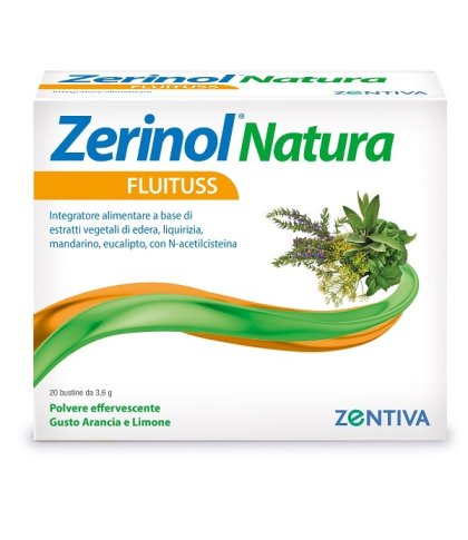 ZERINOL NATURA FLUITUSS 20BUST